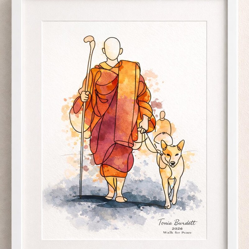Peace Abstract Painting - Etsy