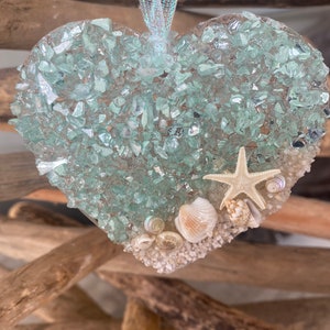 Coastal HEART Sun catcher / Ornament image 2