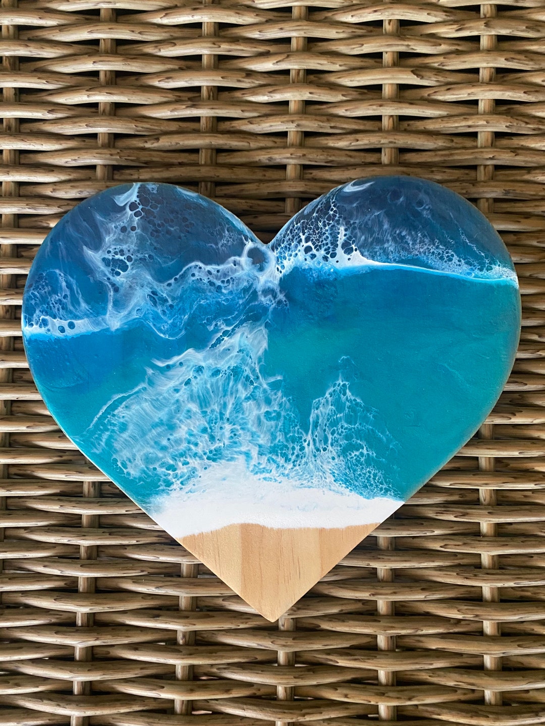 HEART With Ocean Waves - Etsy