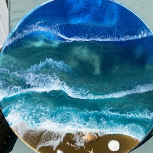 OCEAN WAVES End Table