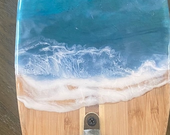 SURFBOARD RING GAME with Bottle opener