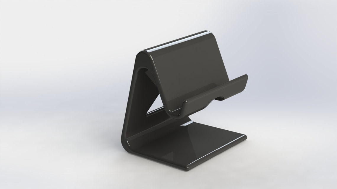 Phone Stand STL File Two Patterns High Quality STL Etsy Australia