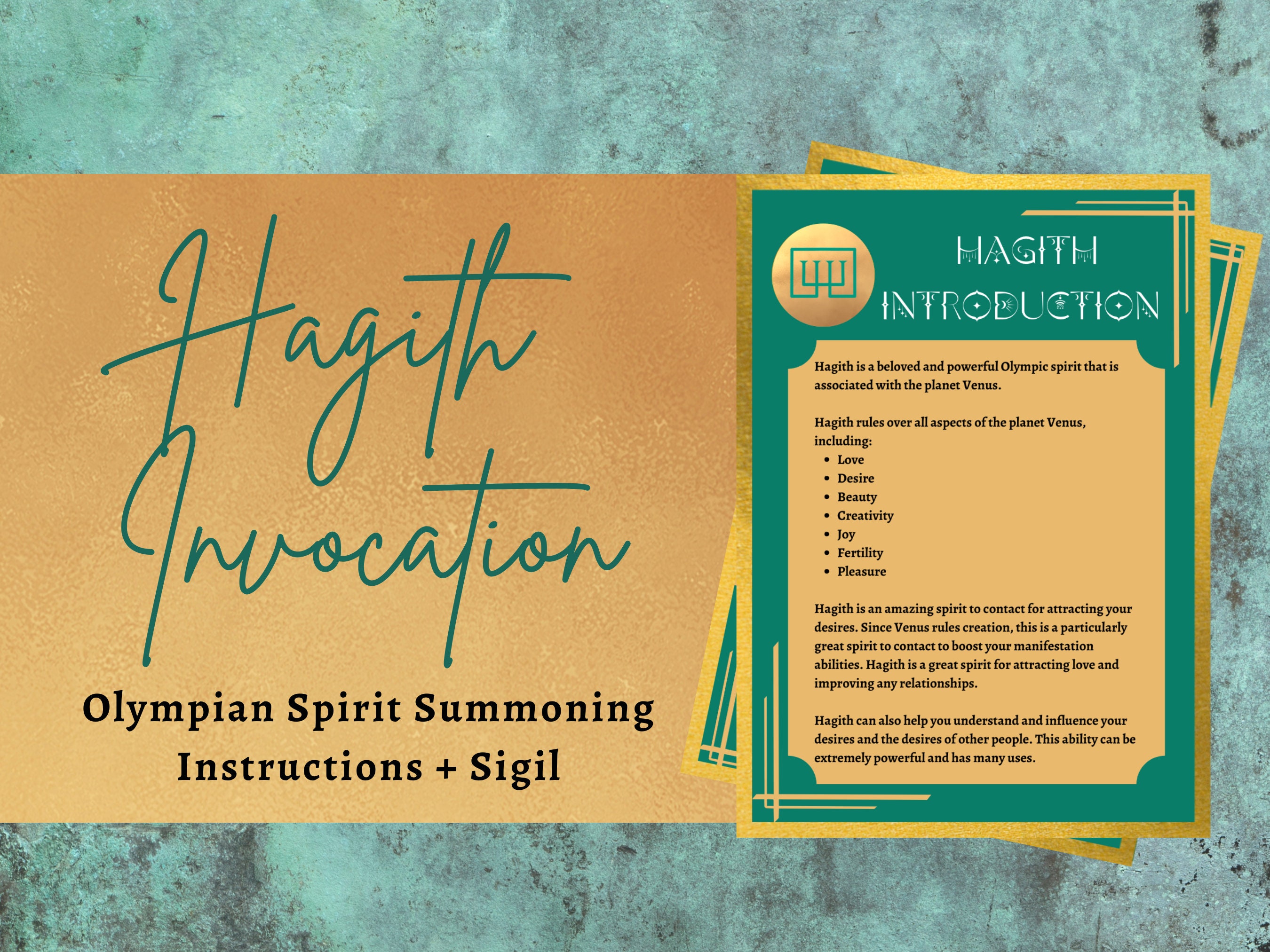 Hagith Sigil and Invocation Instructions / Olympian Spirit Summoning ...
