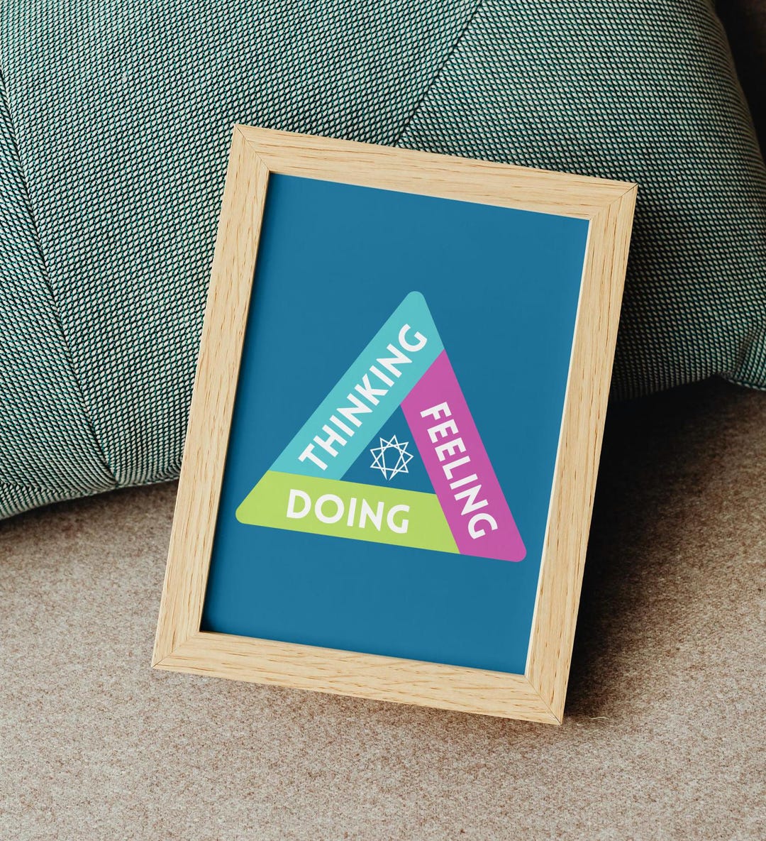 Enneagram Wisdom: Thinking, Feeling, Doing Digital Print | Center of ...