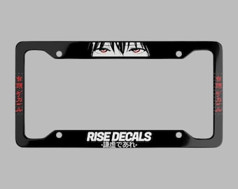 2 Pcs Anime License Plate Frame 6X12in Car India  Ubuy