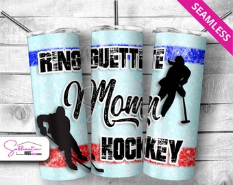 Ringette/Hockey Mom 20oz Tumbler Sublimation Design (Digital Download)