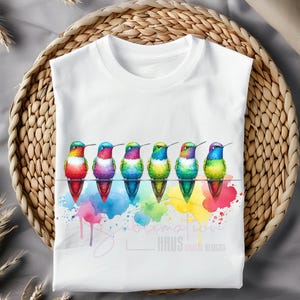 Watercolor Hummingbird Illustrations, Hummingbird Clipart, Digital Download, Printable Art, Watercolor Hummingbird Art, Hummingbird T-shirt