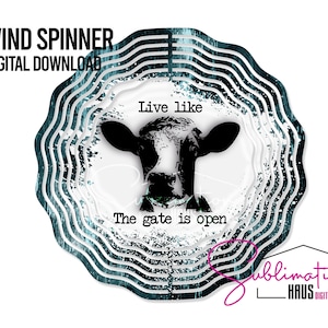 Vaca Wind Spinner PNG Wind Spinner Designs Wind Spinner para sublimação Wind Spinner PNG Download - Cow Funny