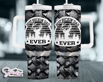 40Oz Tumbler With Handle | Fathers Day Gift | Best Dad 40Oz Wrap | Dad 40Oz Tumbler Wrap | 40 Oz Sublimation Design | 40 Ounce Tumbler Wrap