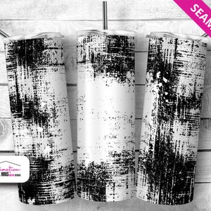 Grunge Tumbler Wrap Grunge Tumble PNG 20 Unzen Sublimationsbecher Design, Wrap PNG Tumbler