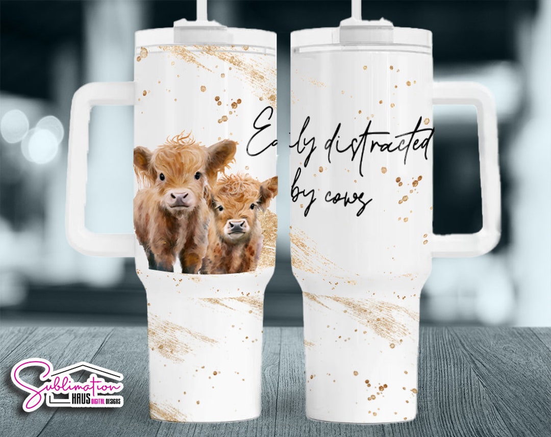 Cow Print 24 OZ Cold Cup Wrap – Peach Tree Market Co