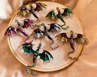 Large Dragon Needle Minder | Cover Minder