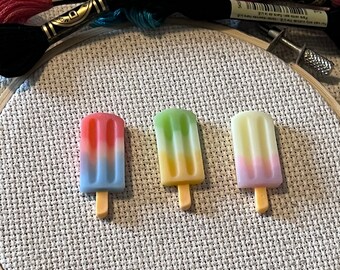Popsicle Ice Pop Needle Minder / Cover Minder Neodymium Magnet