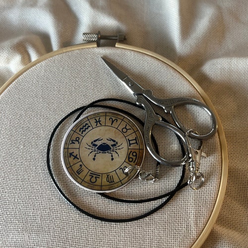 Scissor Holders / Scissor Keepers Raven Embroidery Etsy