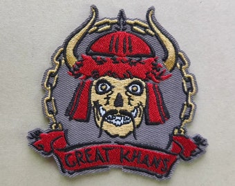 Great Khans Morale Velcro Embroidered Patch