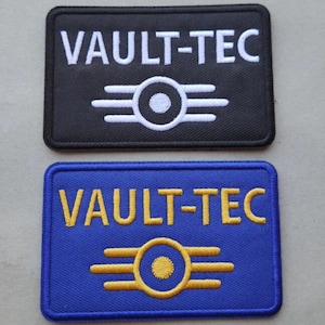 Fallout Vault-Tec Corporation Iron On Embroidered Patch