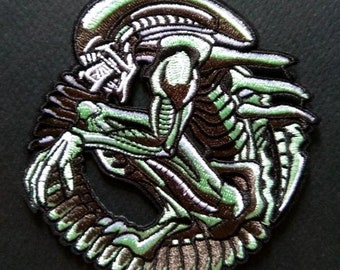 Alien Xenomorph Iron On Patch