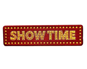 Écusson thermocollant SHOWTIME