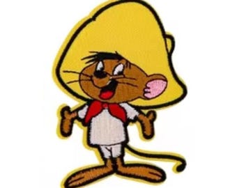 メキシカンマウス漫画アイロン接着パッチ