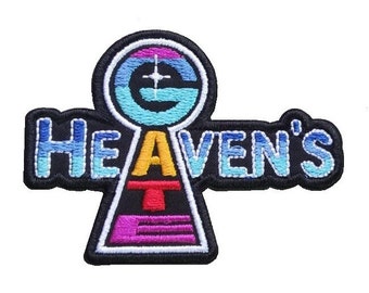 Embroidered Heaven's Gate Iron On Patch