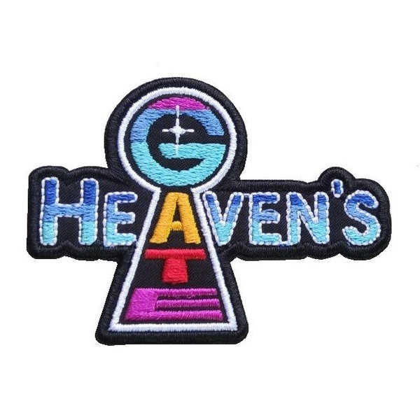 Embroidered Heaven's Gate Iron On Patch