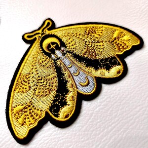Butterfly Moths Celestial Insects Embroidery Iron on Sewing Sew on Patch
