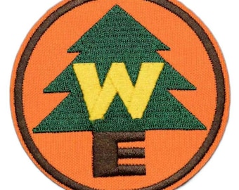 Wilderness Explorer Scout Iron On Badge Patch Applique