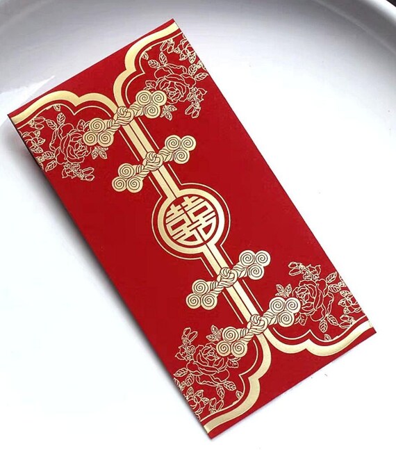 Chinese Red Envelope S, Vietnamese Lucky Money Envelopes 2025 Chinese New Year Snake Year Envelope Small 10 Pcs, Gold Foil - For Birthday & Spring... Red Chinese Envelopes