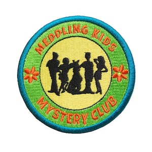 Meddling Kids Mystery Club Iron On Patch