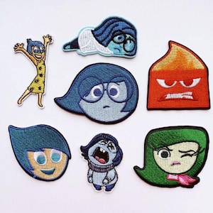 Outside Sadness Embroidered Sew On Patch