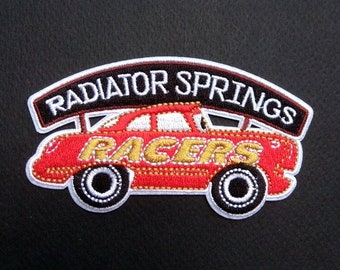 Radiator Springs Racers Embroidered Iron On Patch