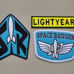 Toy Story Buzz Lightyear Space Ranger Suit Embroidered Iron On Patch Badge