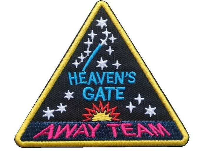 Embroidered Heaven's Gate Away Team Iron on Patch - Etsy