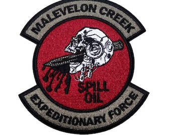 Patch velcro pour hameçons Hell divers Malevelon Creek