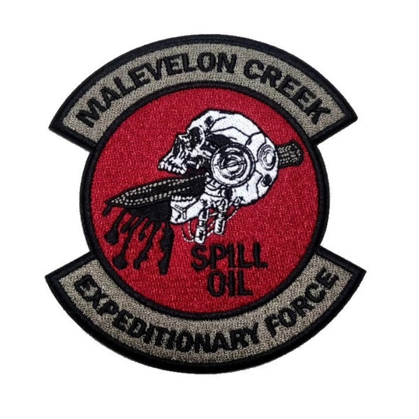 Hell divers Malevelon Creek Hook Velcro Patch