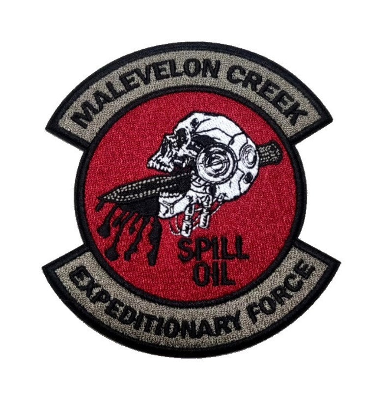 Hell divers Malevelon Creek Hook Velcro Patch zdjęcie 1