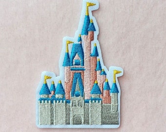 Disney Castle Iron On Patch