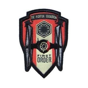 Tie Fighter Squadron Stick On Patch