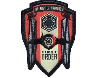 Tie Fighter Squadron Stick On Patch