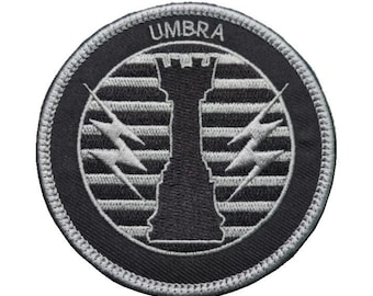Shadow Company Umbra Embroidered Tactical Velcro Patch