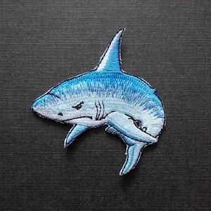 Shark Jaws Sea Iron On Patch
