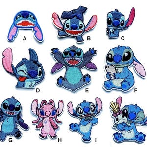 Opstrijkpatch Lilo & Stitch