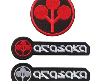 Arasaka Embroidered Iron-on Patch