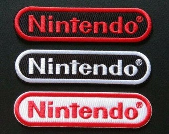 Logo Games Console Iron On Patch