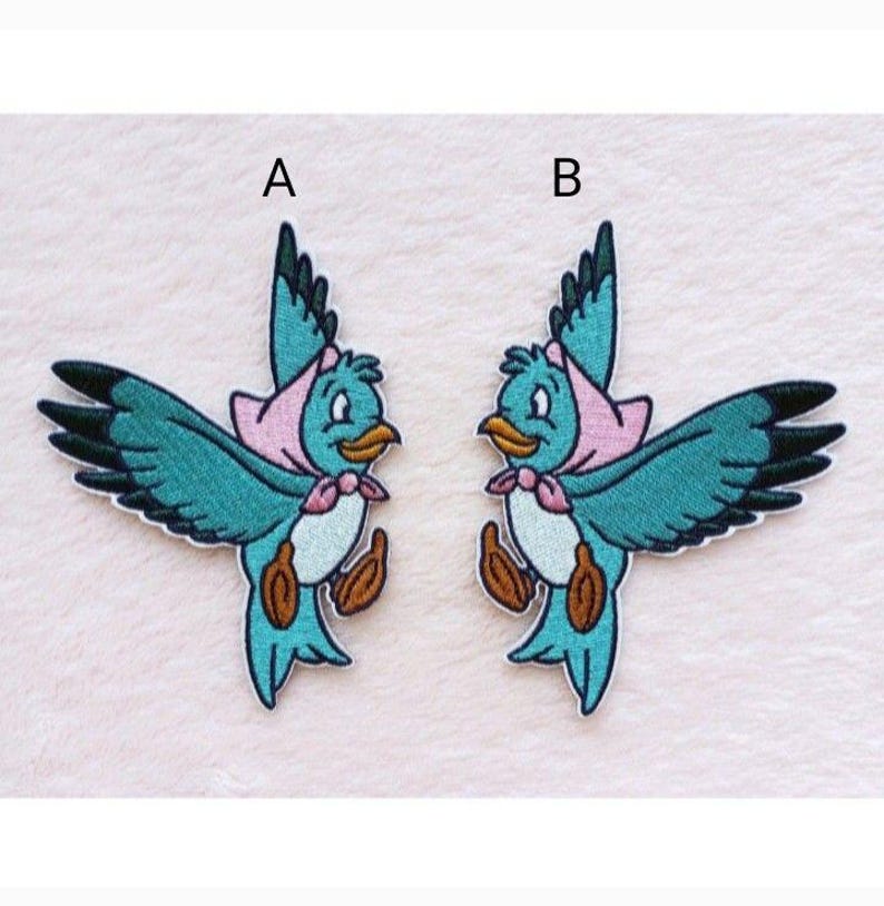 Princess Cinderella Bird Fairy Tale Iron on Patch - Etsy Canada