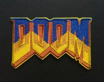 Doom Logo Iron On Patch
