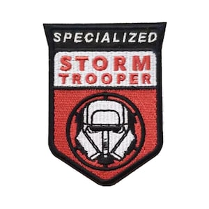 Trooper Wars Iron On Patch