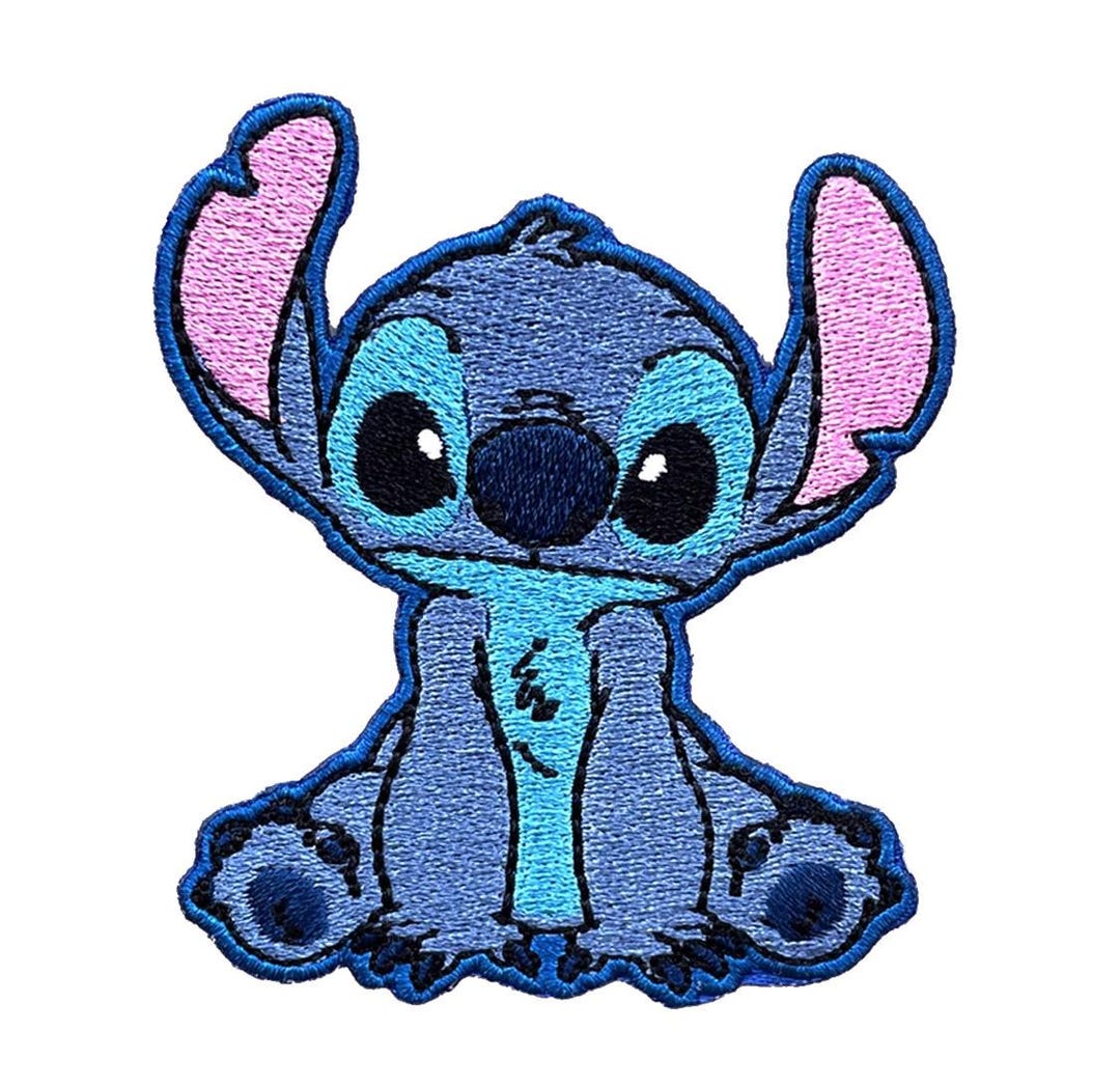 Lilo & Stitch Cute Stick on Iron on Patch - Etsy