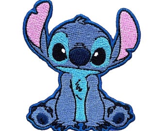 Lilo & Stitch Cute Stick On Iron On Patch