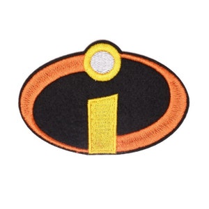 The Incredibles Logo Iron On Patch